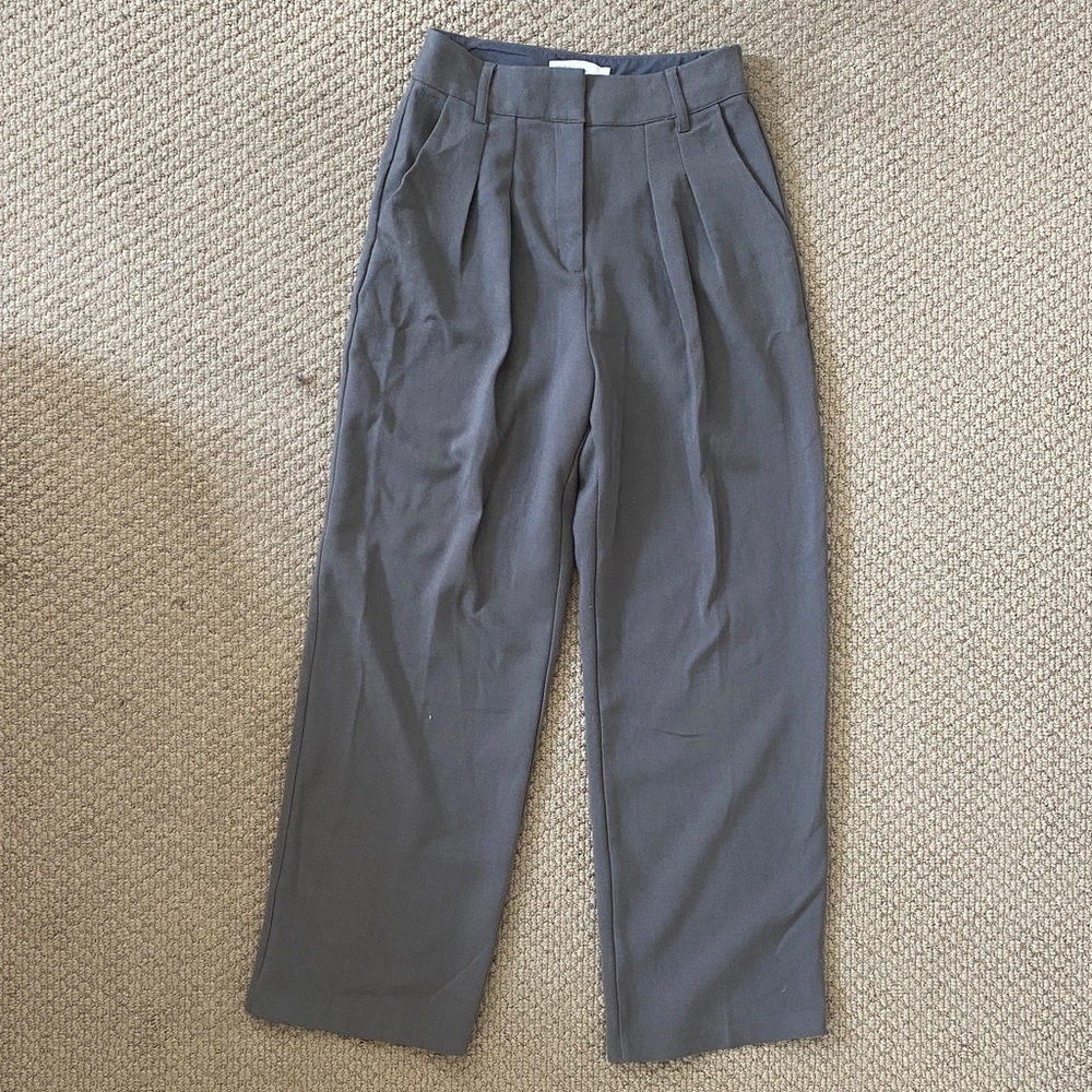 OAK + FORT charcoal trousers